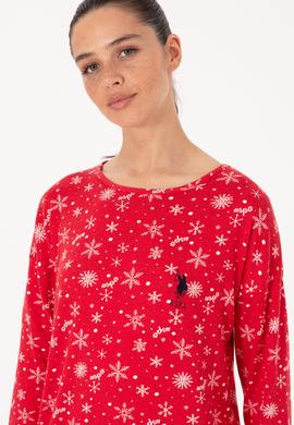 Kadın Kırmızı Pijama Takımı - 50318877001