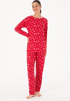 Kadın Kırmızı Pijama Takımı - 50318877001
