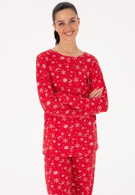 Kadın Kırmızı Pijama Takımı - 50318877001