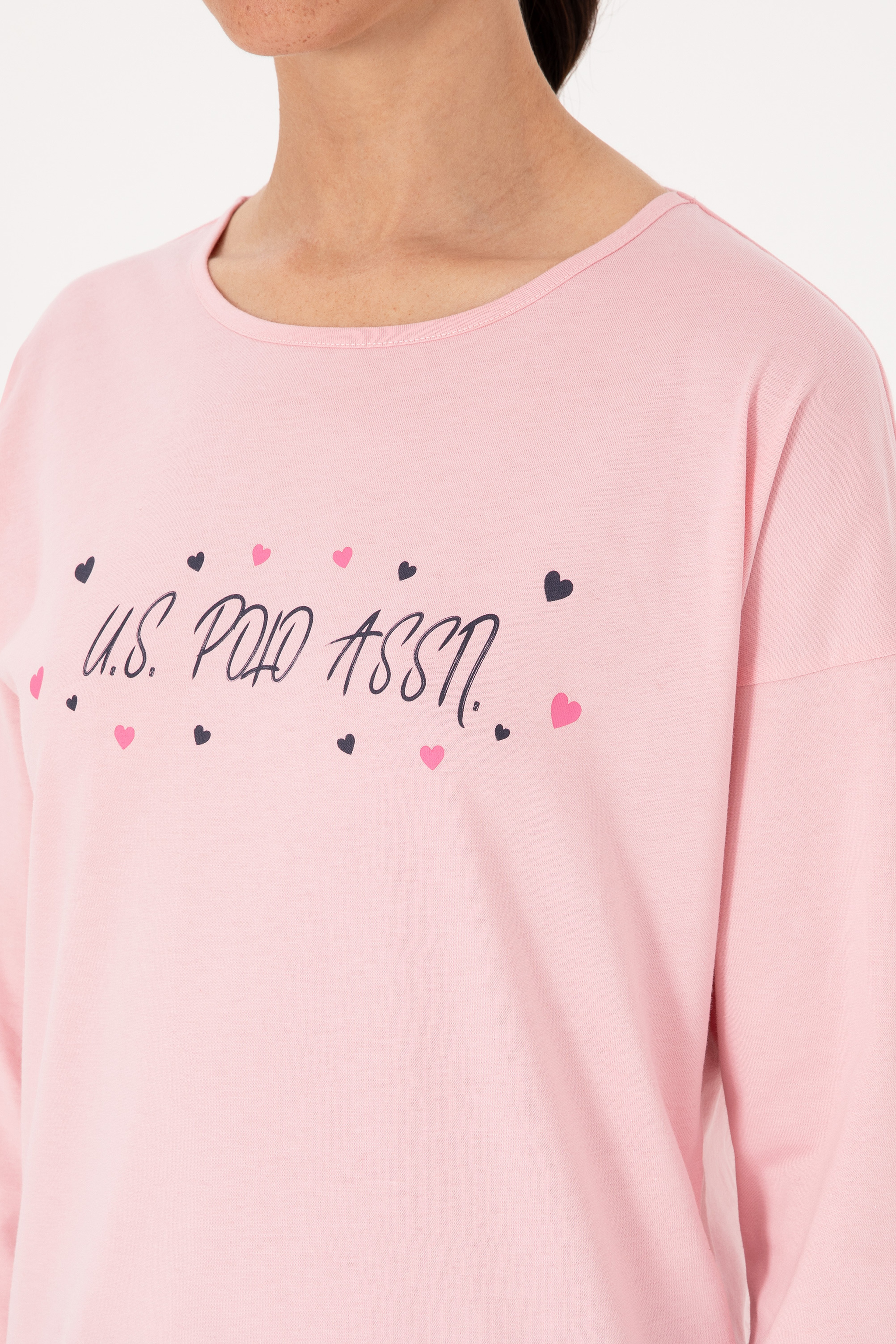 Kadın Pembe Pijama Takımı - Image 7