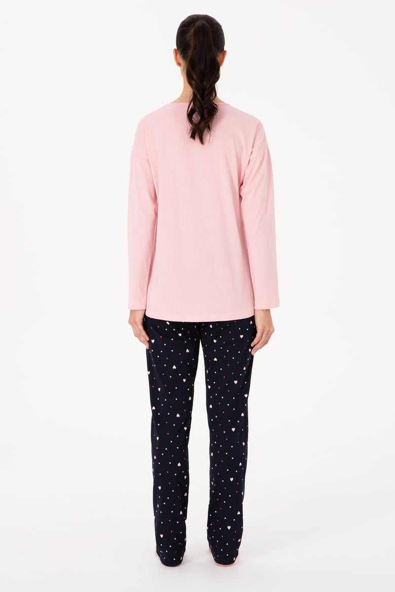 Kadın Pembe Pijama Takımı - 50318885004