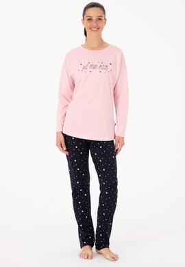 Kadın Pembe Pijama Takımı - 50318885004