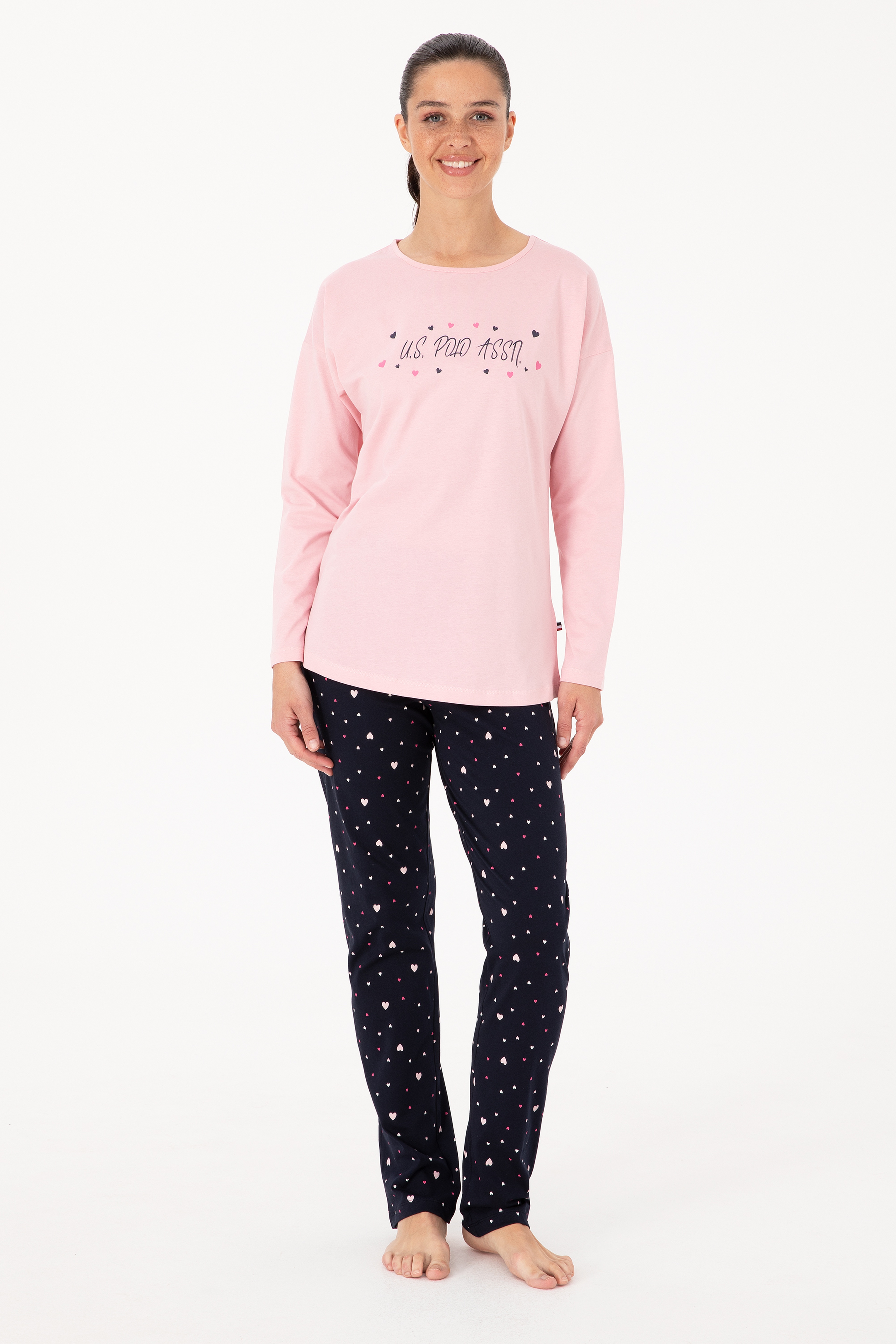 Kadın Pembe Pijama Takımı - Image 4