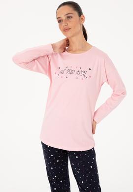 Kadın Pembe Pijama Takımı - 50318885004