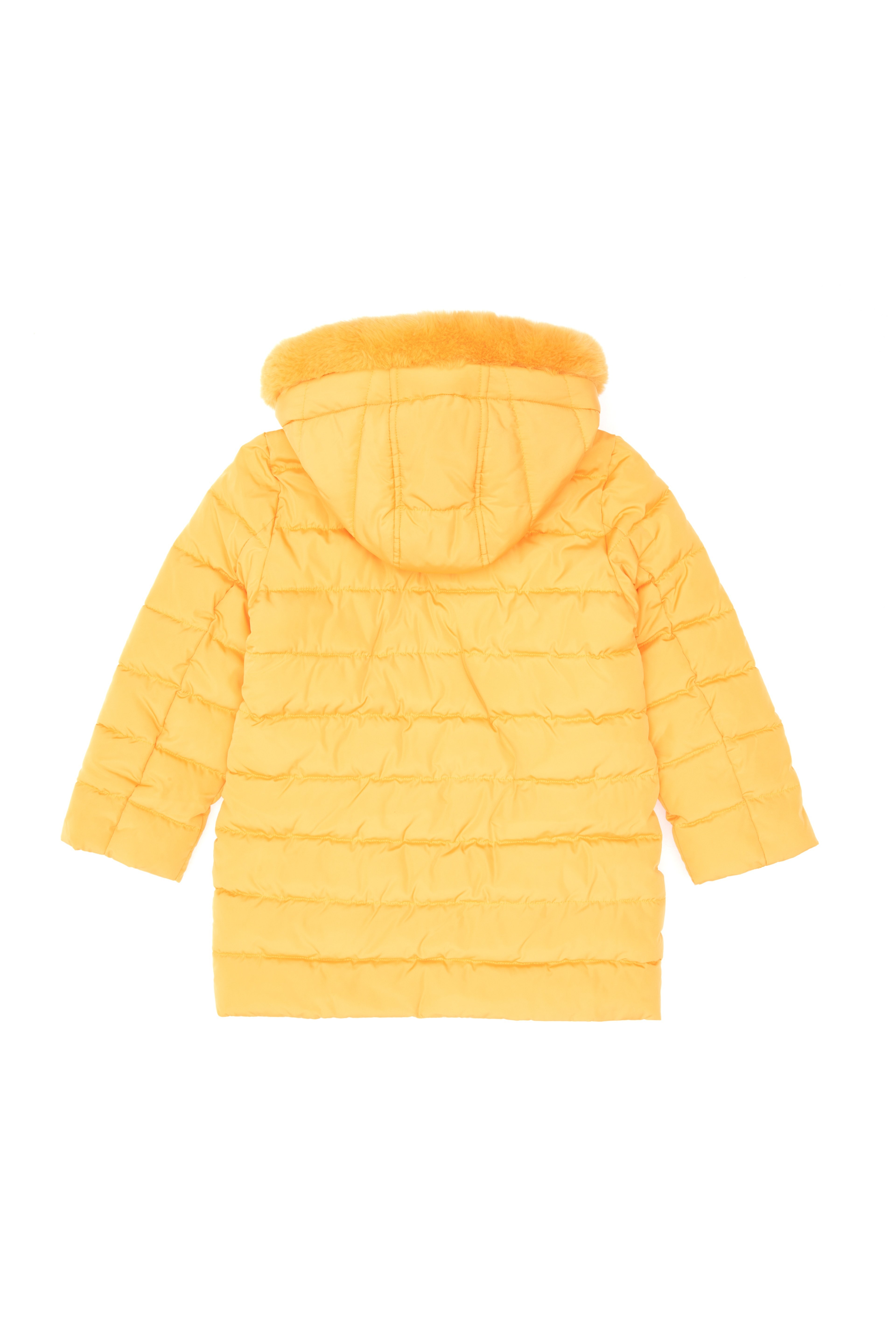 Kız Çocuk Mango Kapüşonlu Kaban - Image 4