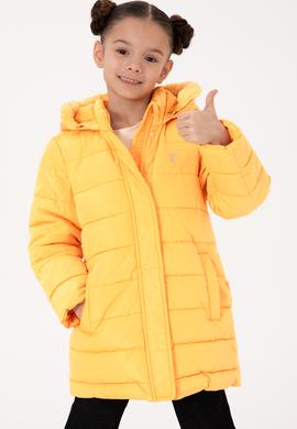 Kız Çocuk Mango Kapüşonlu Kaban - 50313175033