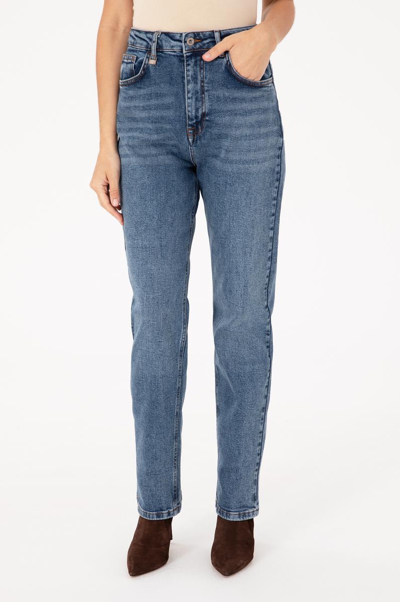 Kadın Mavi Jean Pantolon