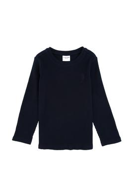 Kız Çocuk Lacivert Bisiklet Yaka Sweatshirt - 50317982022