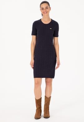 Kadın Lacivert Triko Elbise - 50309538009