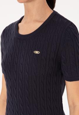 Kadın Lacivert Triko Elbise - 50309538009