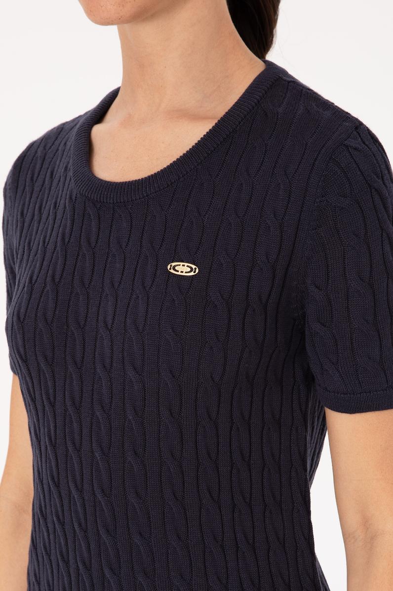 Kadın Lacivert Triko Elbise