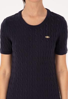 Kadın Lacivert Triko Elbise - 50309538009