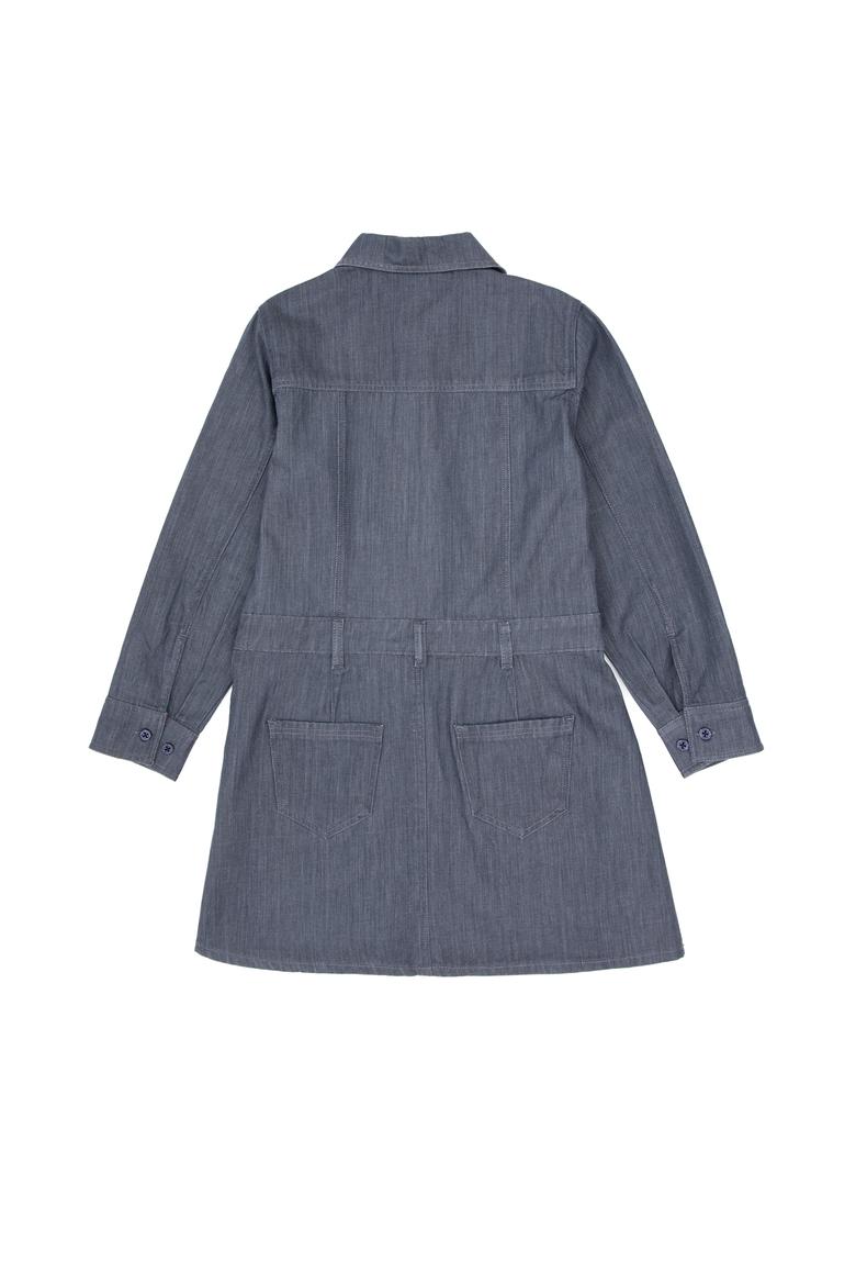 Kız Çocuk Siyah Dokuma Elbise - 50317619003