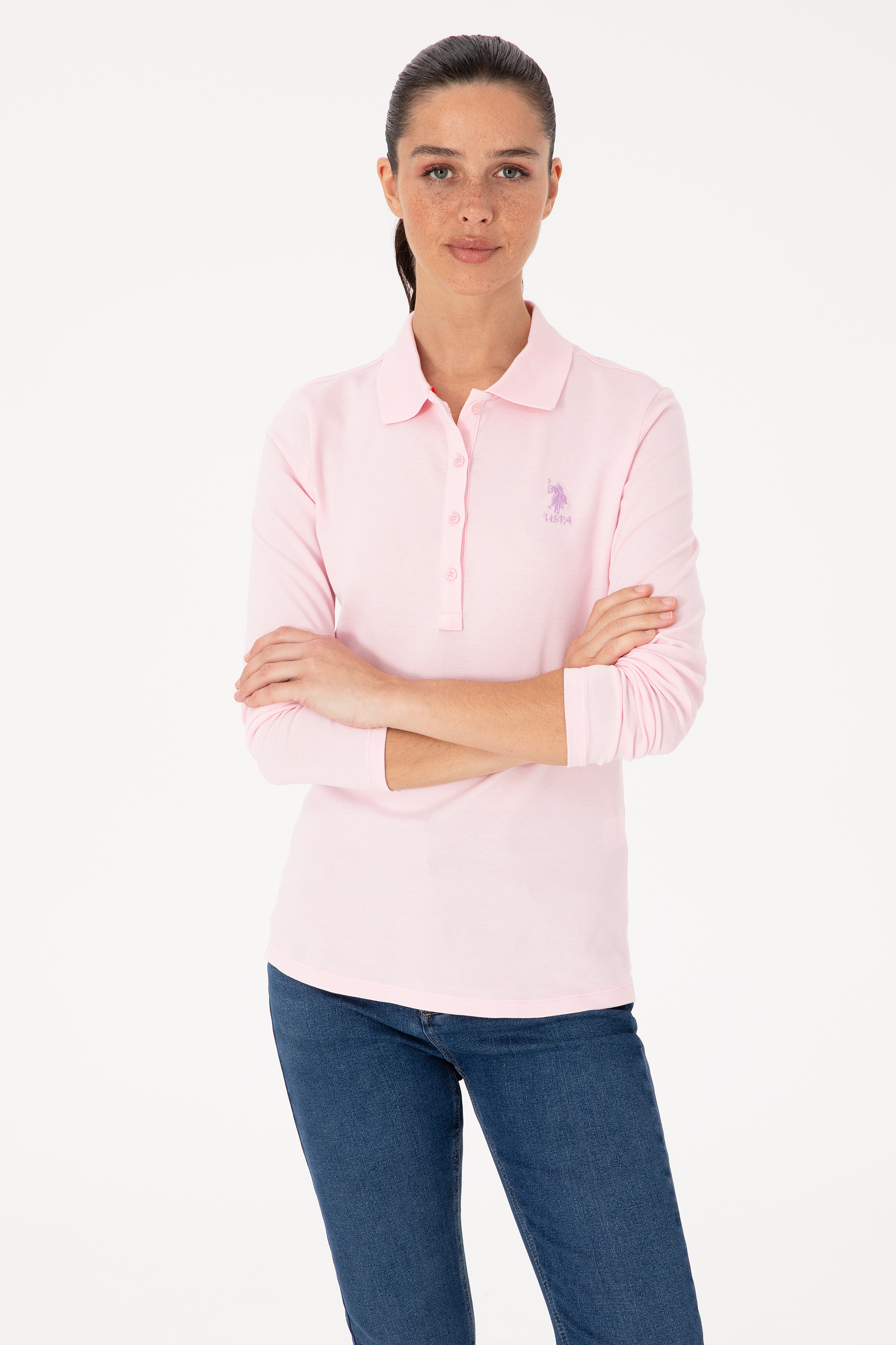 سویشرت اندامی زنانه یو اس پولو | U.S. Polo Assn. - تصویر 3