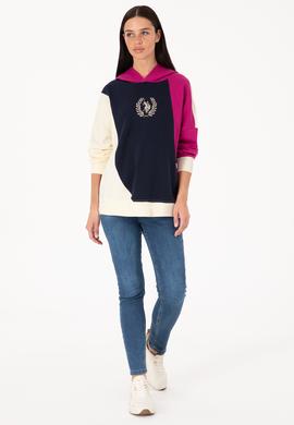 Kadın Fuşya Sweatshirt - 50307784012