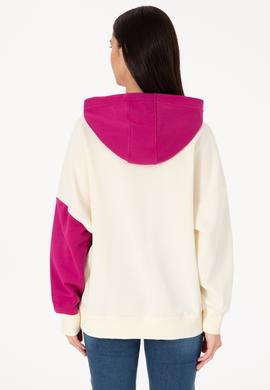 Kadın Fuşya Sweatshirt - 50307784012
