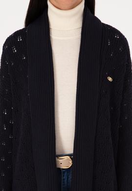 Kadın Lacivert Triko Hırka - 50314183014