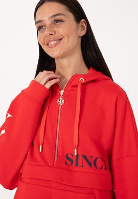 Kadın Kırmızı Sweatshirt - 50309055004