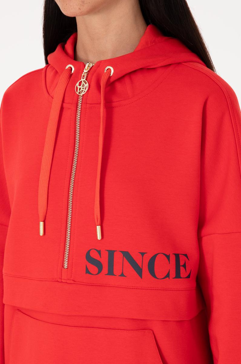 Kadın Kırmızı Sweatshirt