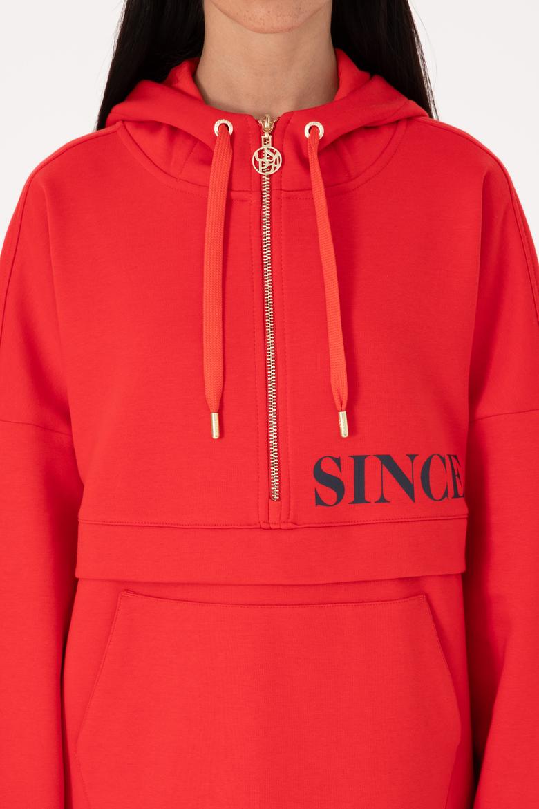 Kadın Kırmızı Sweatshirt - 50309055004