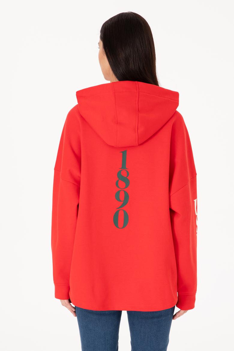 Kadın Kırmızı Sweatshirt - 50309055004