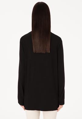 Kadın Siyah Basic Kazak - 50314454004