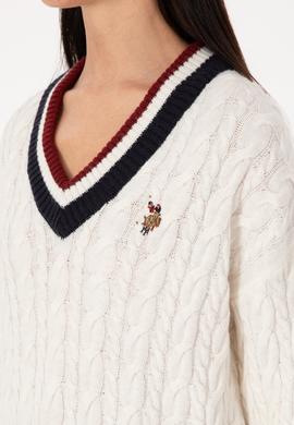 Kadın Krem Kazak - 50309559004