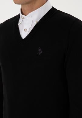 Erkek Siyah Basic Kazak - 50313662012