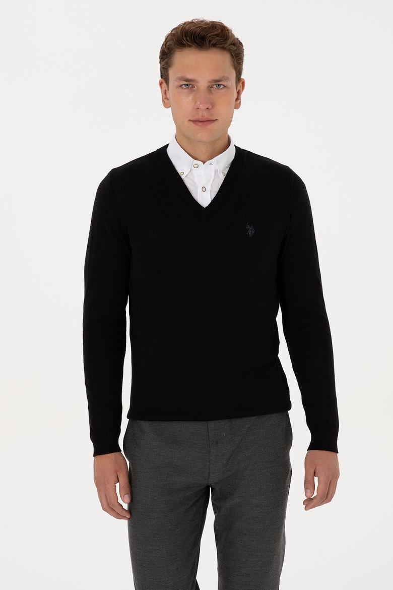 Erkek Siyah Basic Kazak - 50313662012