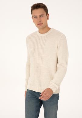 Erkek Krem Kazak - 50314968023