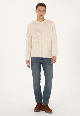 Erkek Krem Kazak - 50314968023