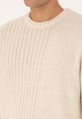 Erkek Krem Kazak - 50314968023