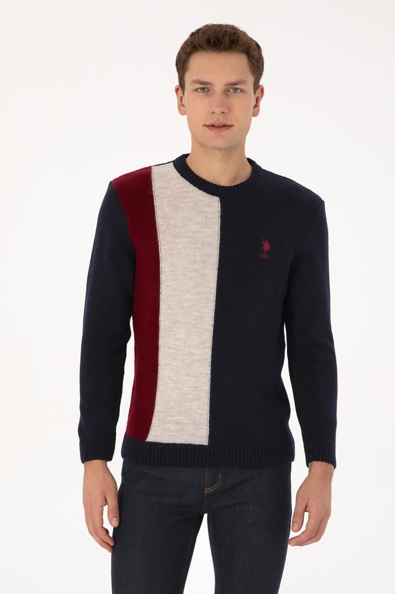 Erkek Lacivert Kazak