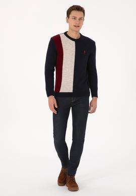 Erkek Lacivert Kazak - 50314955005