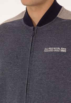 Erkek Mürdüm Örme Hırka - 50315820046