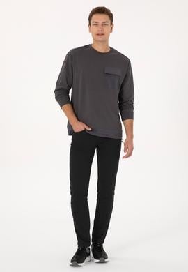 Erkek Gri Sweatshirt - 50316401023