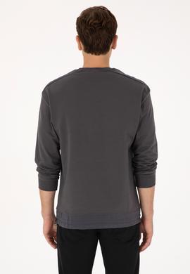 Erkek Gri Sweatshirt - 50316401023