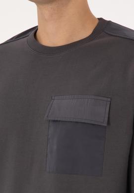 Erkek Gri Sweatshirt - 50316401023