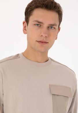 Erkek Taş Sweatshirt - 50316401017