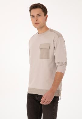 Erkek Taş Sweatshirt - 50316401017