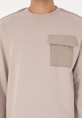 Erkek Taş Sweatshirt - 50316401017