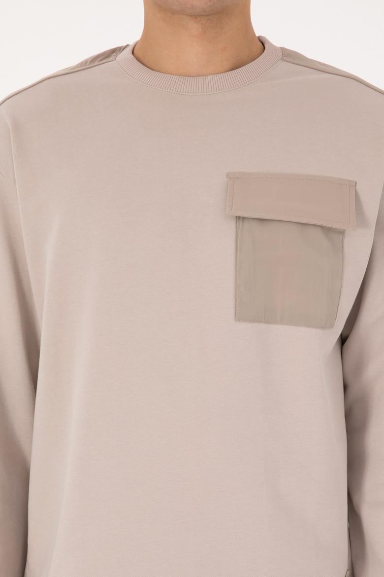 Erkek Taş Sweatshirt - 50316401017