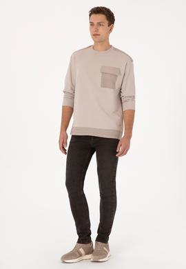 Erkek Taş Sweatshirt - 50316401017