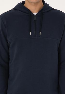 Erkek Açık Lacivert Sweatshirt - 50316356017