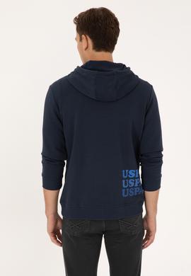 Erkek Açık Lacivert Sweatshirt - 50316356017