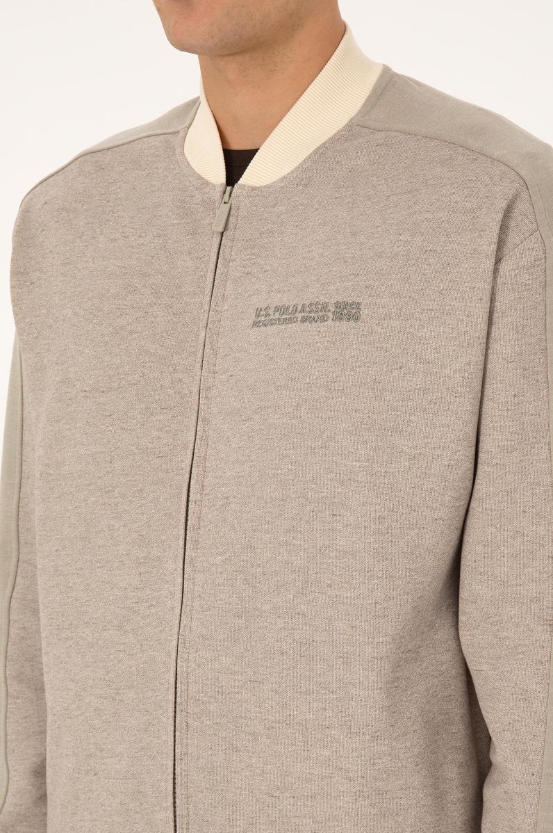 Erkek Krem Örme Hırka