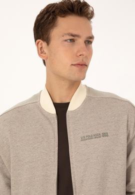 Erkek Krem Örme Hırka - 50315820027