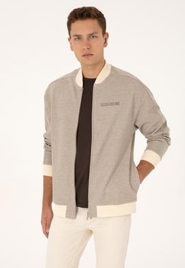 Erkek Krem Örme Hırka - 50315820027