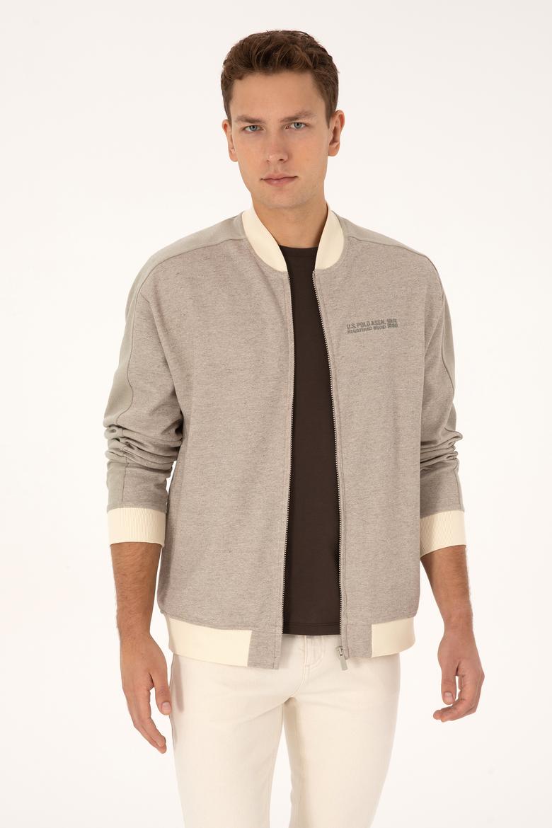 Erkek Krem Örme Hırka - 50315820027