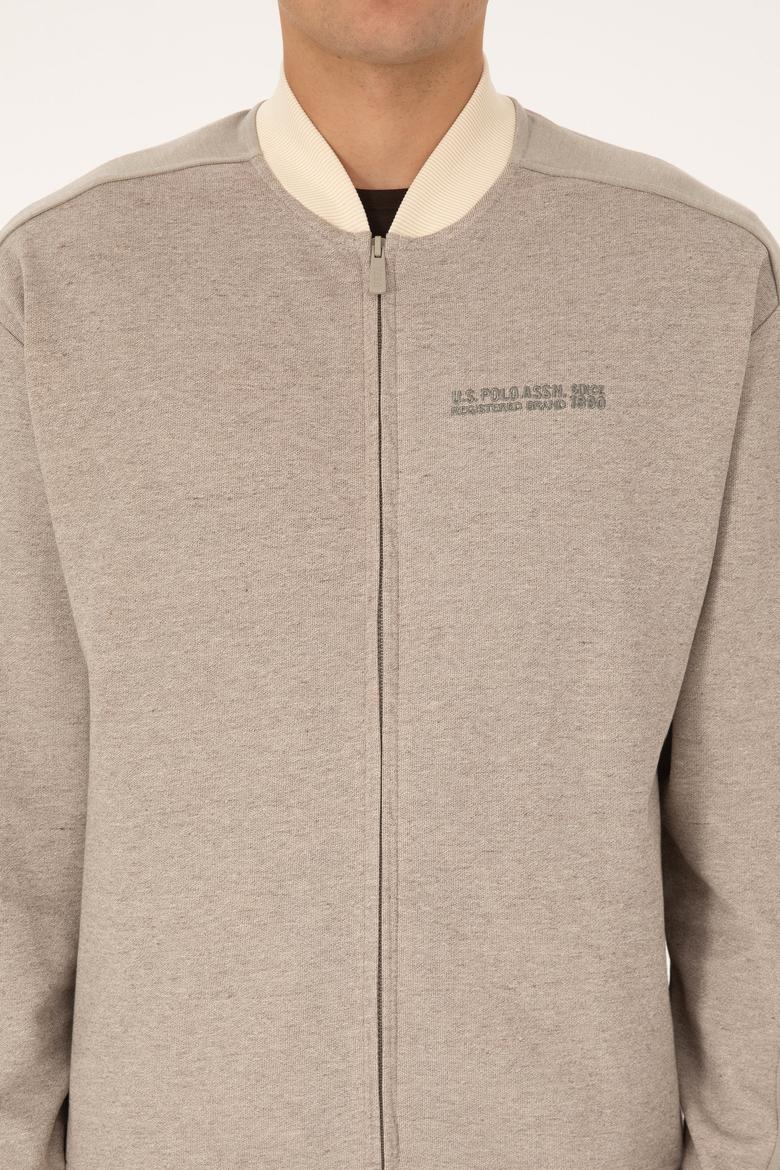 Erkek Krem Örme Hırka - 50315820027